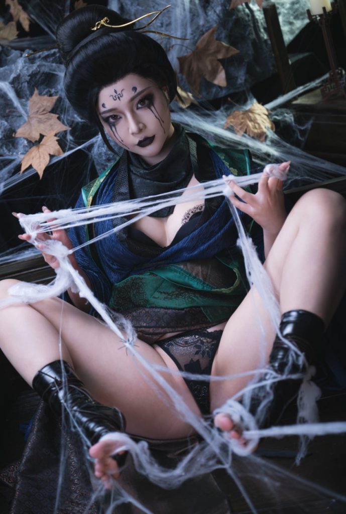 图片[3]-yuuhui玉汇 NO.90 黑神话 四妹 [147P2V-1.19GB]-喵咪社